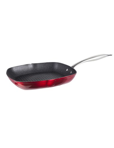 GRILL AL. FORJ.30CM INDUCC. RED ROCK