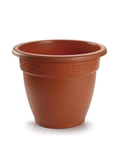 MACETA PLÁSTICO Ø 35 CM.TERRACOTA.
