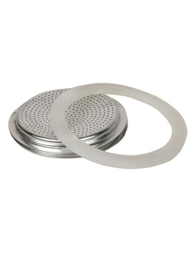 CAFETERA A. INOX. REC. FILTRO+JUNTA 6 T