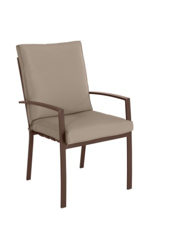 CONJ. MADEIRA. 6 SILLONES+COJINES