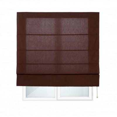 CITY - Estor Plegable con varillas Chocolate 150X175