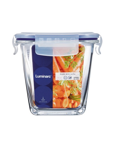 HERMETICO CUAD 75CL PURE BOX ACTIVE LUM