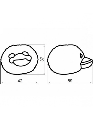 POMO POLLO DE PELUCHE