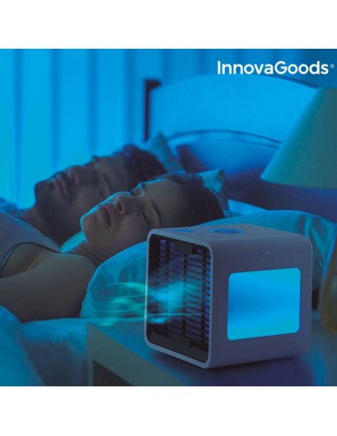 MINI CLIMATIZADOR EVAPORAT. PORT. LED