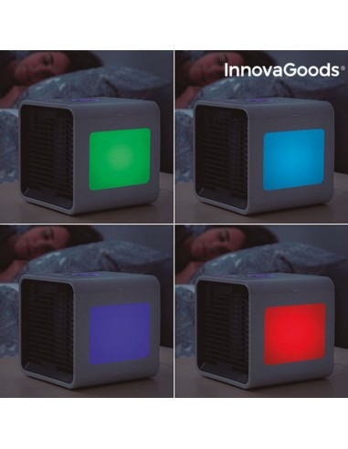 MINI CLIMATIZADOR EVAPORAT. PORT. LED