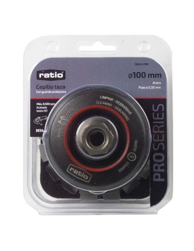 CEPILLO  TAZA ACERO 100X0,50