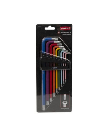 LLAVES TORX SEG.(XL)JGO.9 RATIO