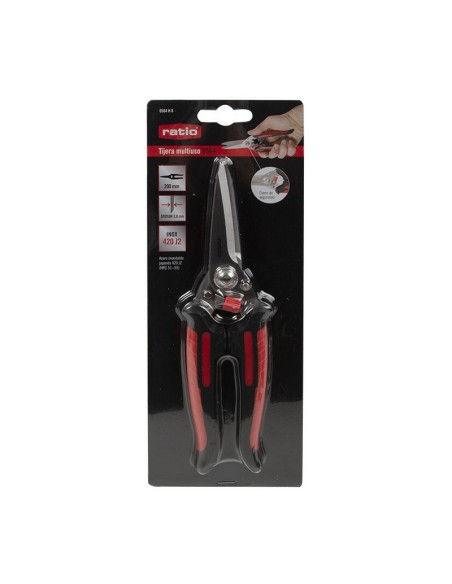 TIJERA MULTIUSOS INOX. RATIO