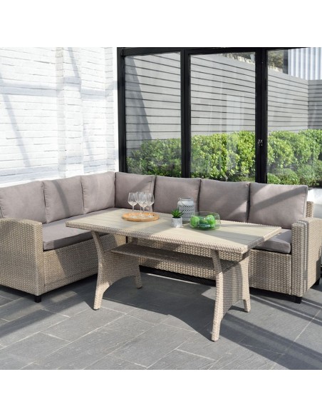 SET CONJUNTO RATÁN RINCONERO + MESA ALTA