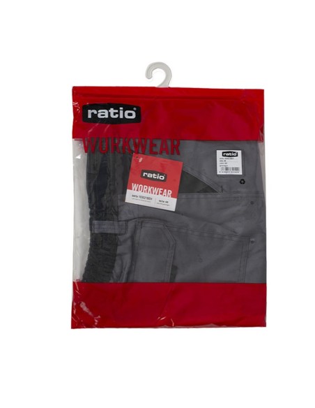 PANTALON CANVAS RP-1  GRIS/NEGRO T/38-52