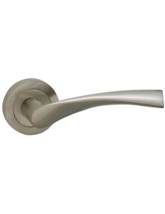 MANILLA. ROSETA NIQ.  SAT. Ø 50 mm.