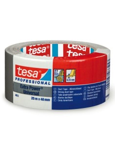 CINTA AMERICANA TESA PRO 50MMX25M. PLATA 2