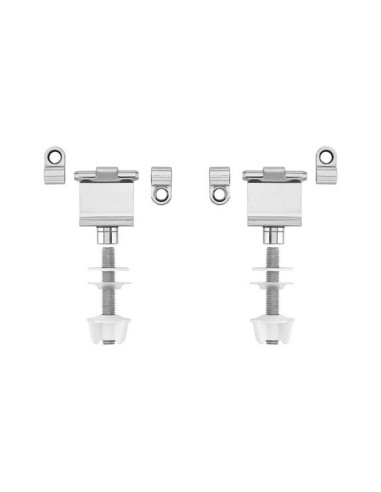 TAPA WC. KIT BISAGRAS INOX MOD. VICTORIA