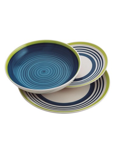 VAJILLA 18 PZAS. GRES MENORCA