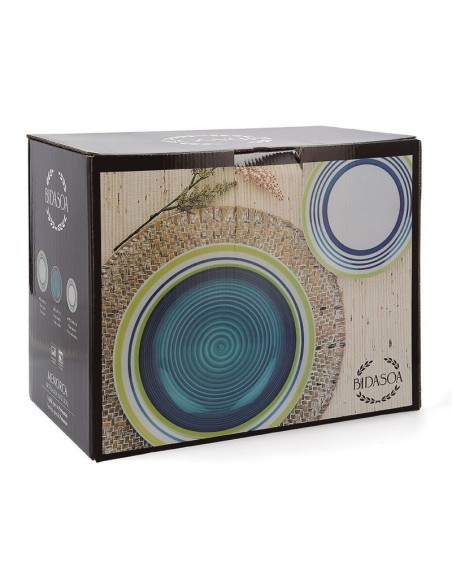 VAJILLA 18 PZAS. GRES MENORCA