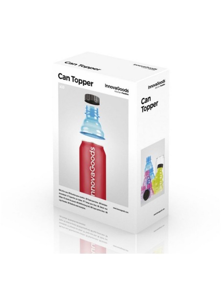 TAPONES PARA LATAS 10 UN. INNOVAGOODS