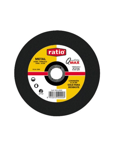 DISCO DESB.METAL 115X6X22 RATIO