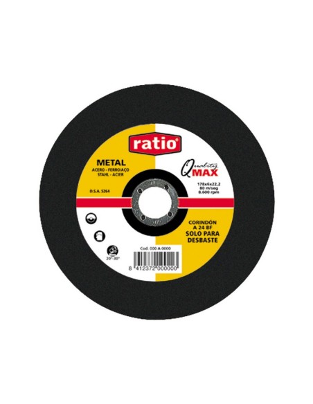 DISCO DESB.METAL 115X6X22 RATIO