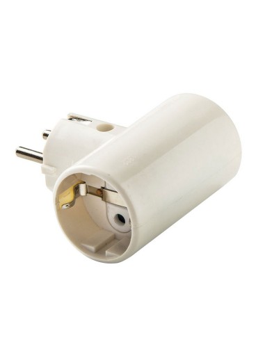 ADAPTADOR DOBLE TT CERA.10A - 250V DUOLE