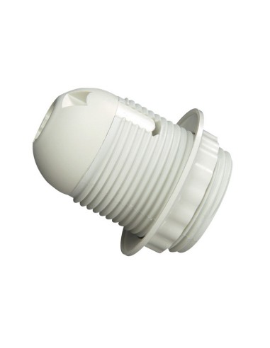 PORTALA. ROSCADO+AREND. E27 BLAN. DUOLEC