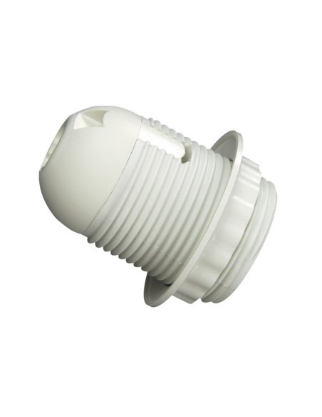 PORTALA. ROSCADO+AREND. E27 BLAN. DUOLEC