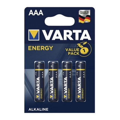 BL.4 PILAS ALC. VARTA ENERGY LR03 AAA: