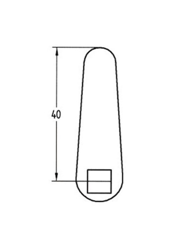 CERR. BUZÓN 135 AGA LLAVE CARTERO 18,5mm