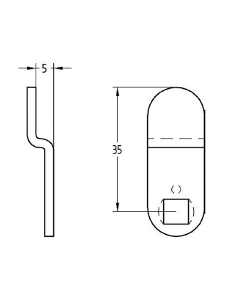 CERR.BUZÓN 135 LENG.CURVA C-35-05 18,5mm
