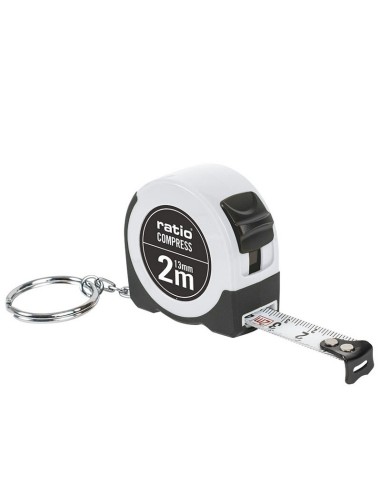 FLEXOMETRO LLAVERO CINTA 13/2 MTS.RATIO