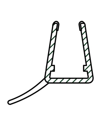 PERFIL 2 METR.VIERTEAGUA CENTRAL  6/8MM