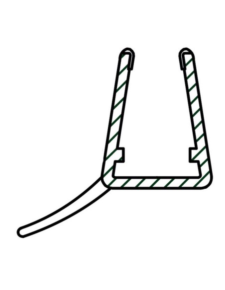 PERFIL 2 METR.VIERTEAGUA CENTRAL  6/8MM