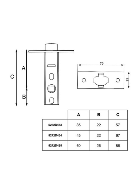 CERRAD. PICAP.TUBUL.C/REDON.35 MM. CROMO