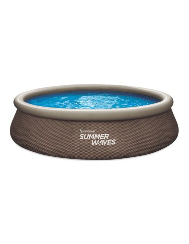 PISCINA AUTOP.396X84CM+DEPUR.IMIT.RATTAN