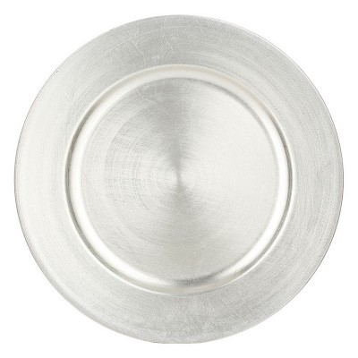 BAJO PLATO PP 33 CM. PLATA