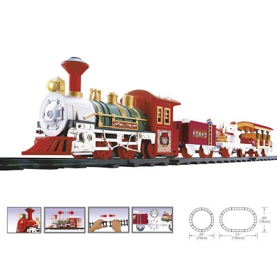 TREN DE NAVIDAD 16 PZAS.D.74X104 CM.