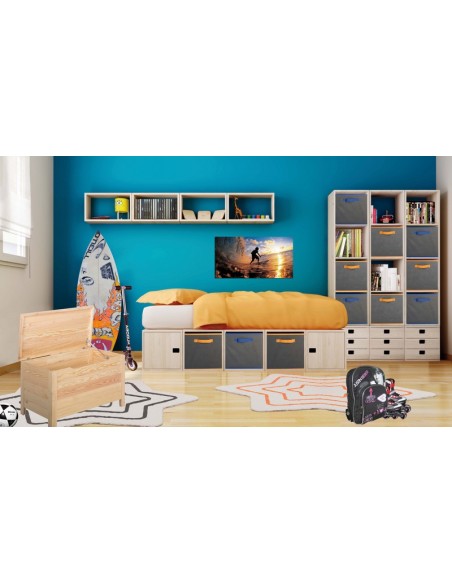 CAJONERA MODULAR 3 CAJONES 36X33X36cm