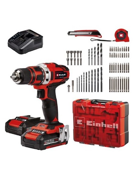 Taladro sin cable TE-CD 18/40 LI-I + 64 Einhell