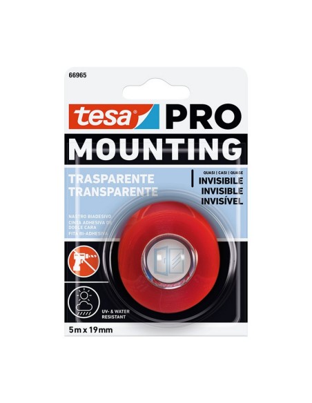 CINTA DOBLE CARA MOUNTING PRO TR 5MX19MM