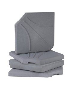 PIE CEMENTO PARASOL LATERAL 25 KG. 1PIEZ