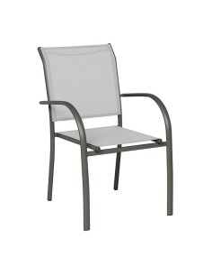 SILLA ALUM/ACERO TEXTIL.GRAFITO/GRIS