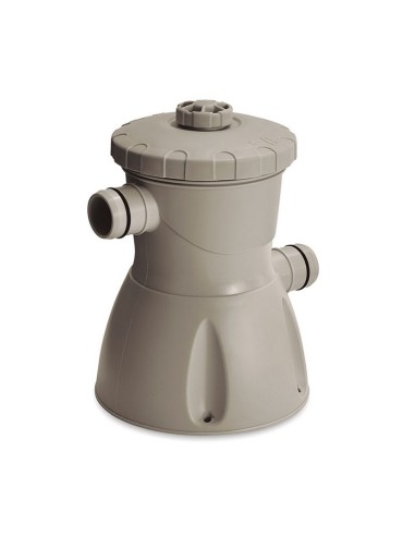 PISCINA TUB.Ø366X76 CM+DEPUR.IMIT.RATTAN