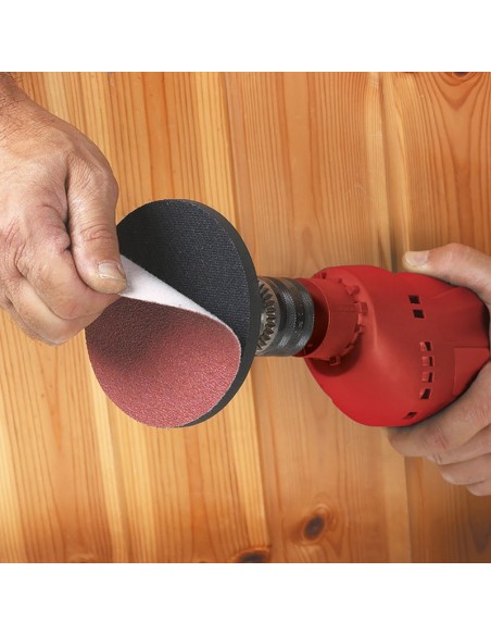 10 DISCO ABRASIVO AUTOADH DIAM 125 G.120