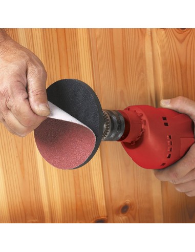 10 DISCO ABRASIVO AUTOADH DIAM 125 G.240