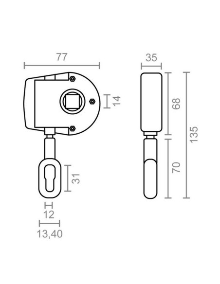 MAQUINA ENROLLAR TOLDO 1:7