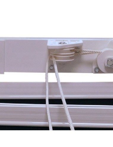 POLEA LATERAL PERGOLA TOLDO. BLCO.