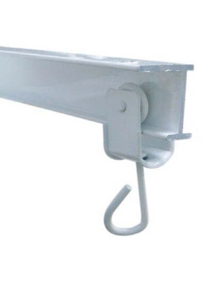 POLEA RIEL CORTINA INT.TOLDO.BLCO. 10 UN