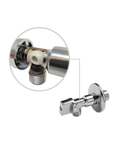 VALVULA ESCUADRA ANTICAL 1/2X3/8"