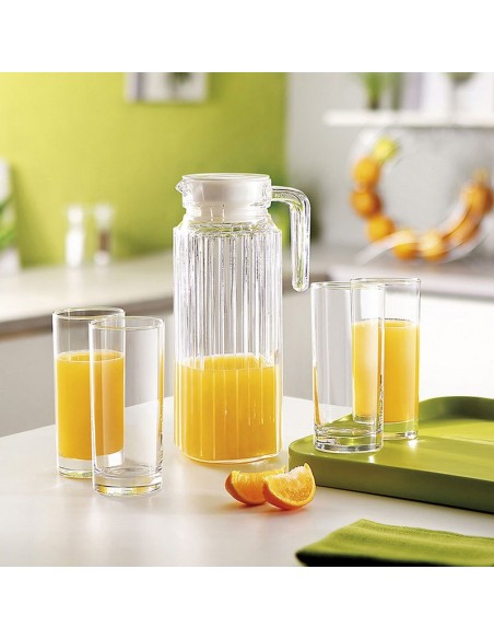 JARRA AGUA 1,1 LITRO QUADRO LUMINARC