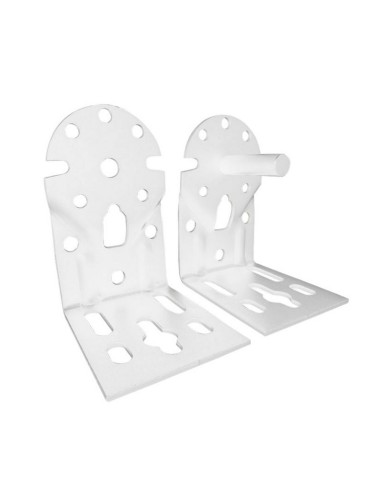 SOPORTE EJE TOLDO PARED. BLCO. 2 UN.