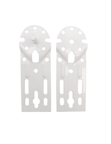 SOPORTE EJE TOLDO PARED. BLCO. 2 UN.